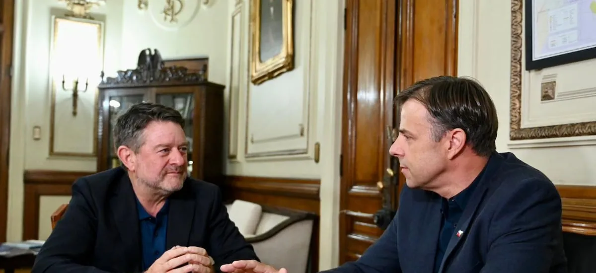 Delegado Codina se reúne con gobernador Orrego y acuerdan colaborar en recuperación de barrio Mapocho-La Chimba