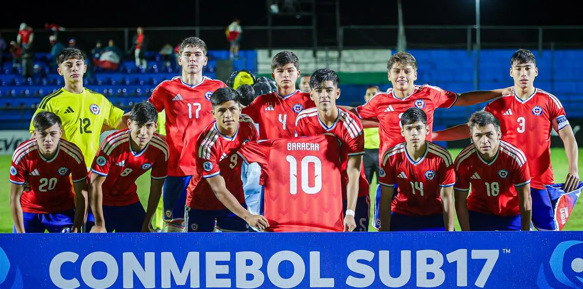 La Roja sub 17 choca con Bolivia en busca de la clasificación al Mundial de Catar