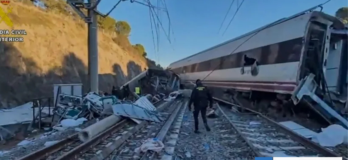 Fractura en el riel pudo haber causado la tragedia ferroviaria en España, según informe preliminar