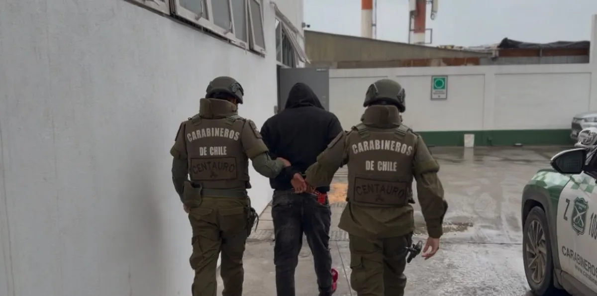 Carabineros detiene a presunto autor de disparos contra funcionario en Antofagasta