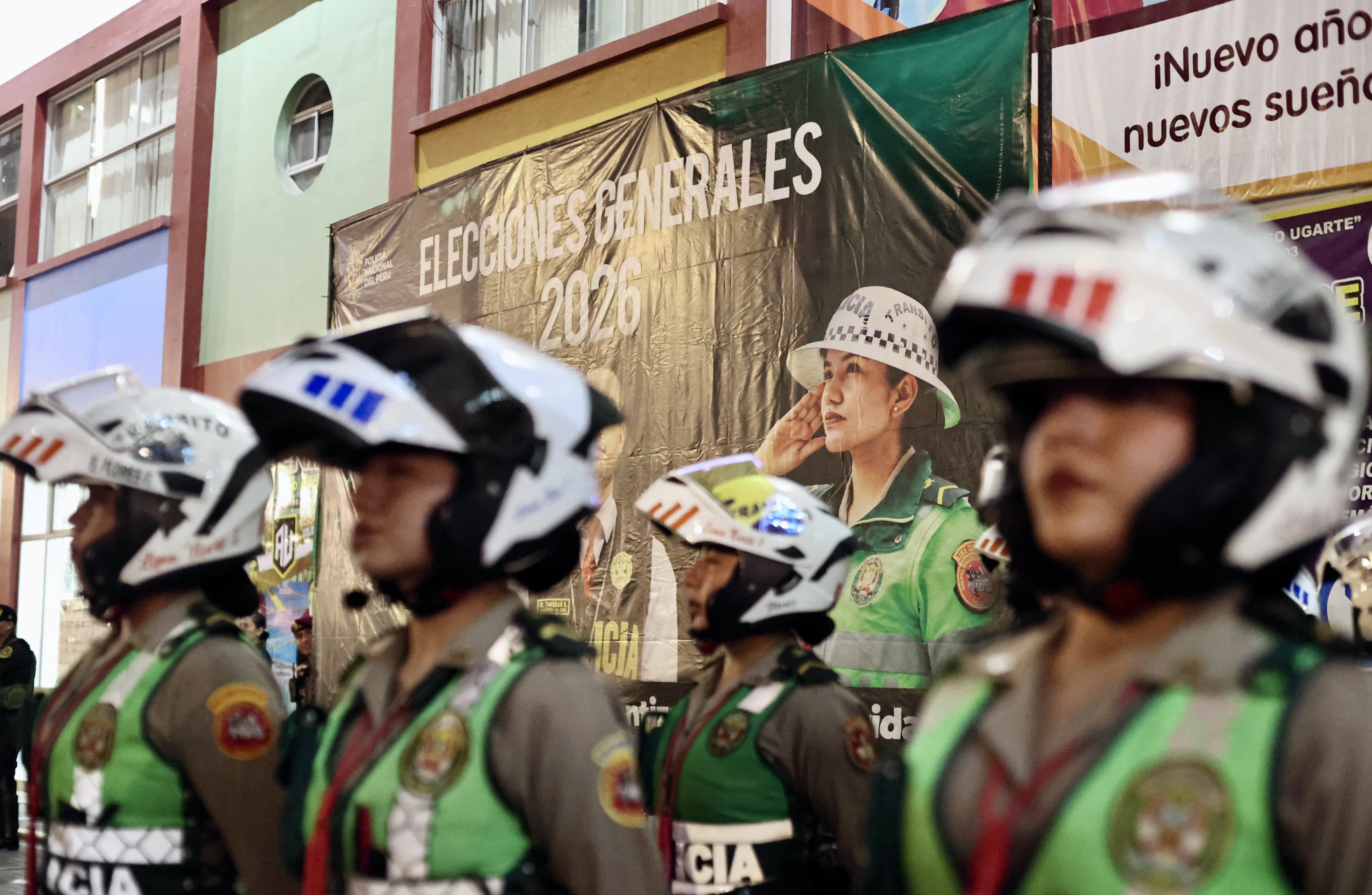 Perú activa amplio operativo de seguridad para elecciones generales de este domingo