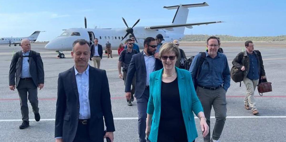 Embajadora Laura Dogu llegó a Venezuela para reabrir la misión diplomática de EE.UU.