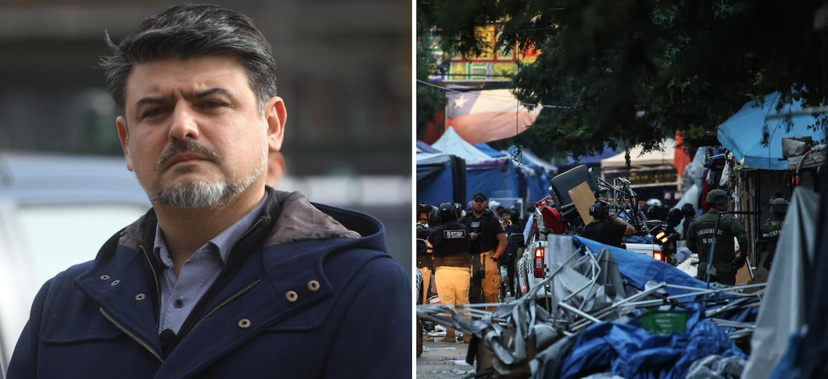 “Es parte del trabajo”: Alcalde de Estación Central acusa amenazas de muerte del comercio ambulante tras retiro de toldos azules