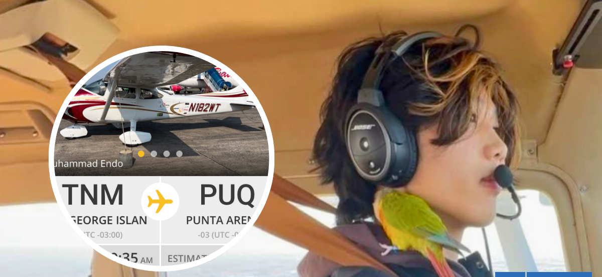 Tras 230 días, avión de Ethan Guo deja la Antártica luego de polémico aterrizaje sin autorización