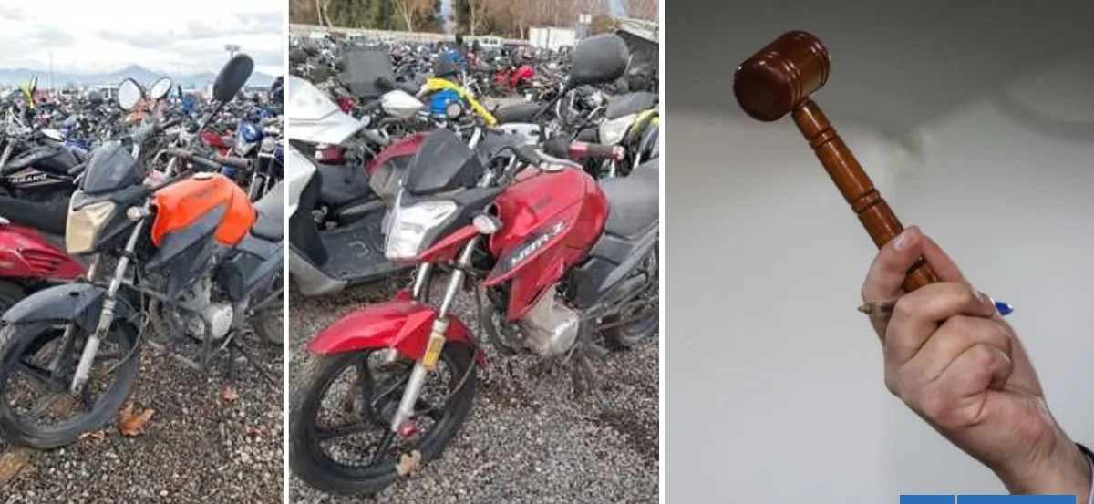 180 motos irán a remate este jueves sin precio mínimo: cómo revisarlas y dónde participar