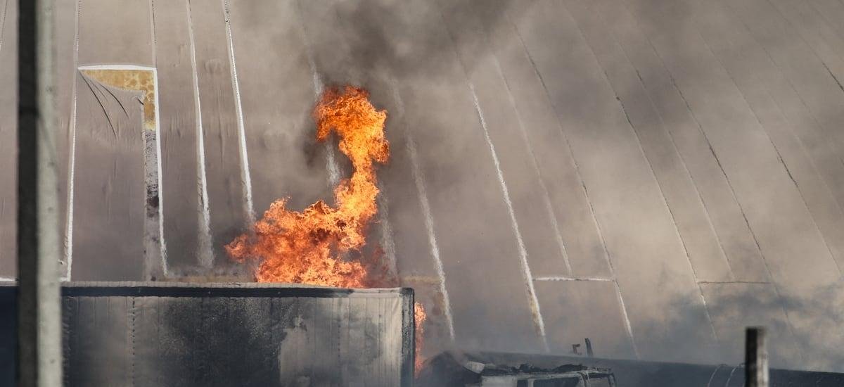 Cómo fue la fuerte explosión e incendio que afectó a Renca