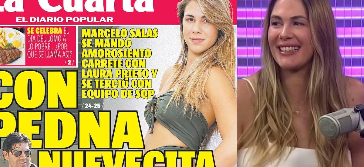 “Nos paparazearon, ¡y era la primera vez que veía a Marcelo Salas!”, revela Laurita Prieto
