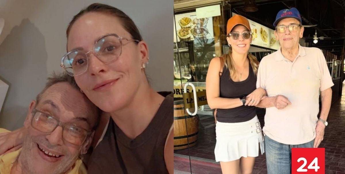 El DRÁSTICO CAMBIO que vive Maly Jorquiera con su papá de 87 años