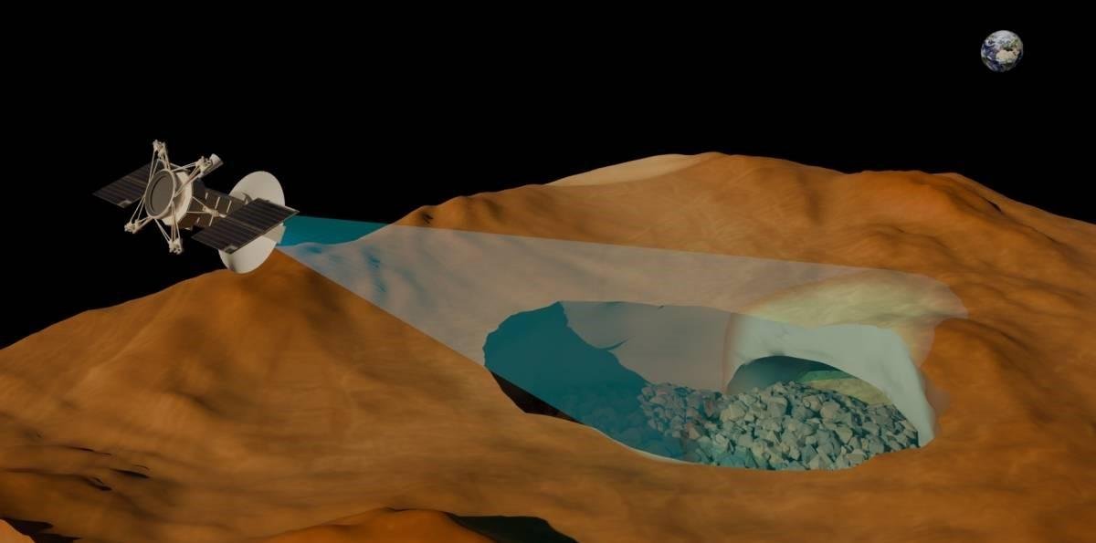 Detectan por primera vez un tubo de lava subterráneo vacío en Venus
