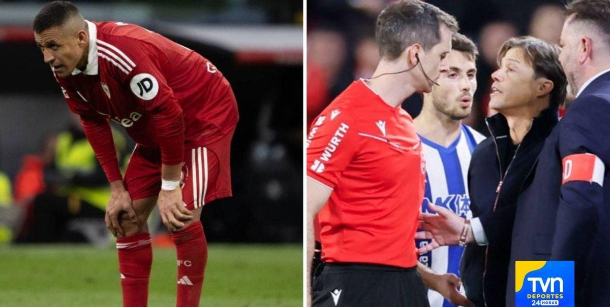Crisis en el Sevilla: Histórica sanción al DT de Alexis y Suazo