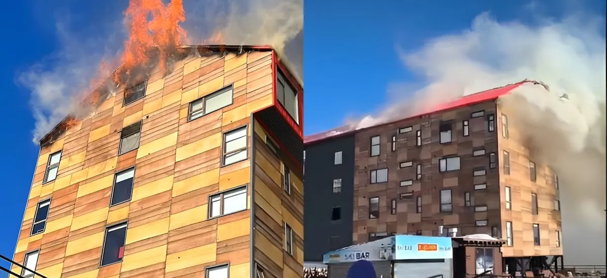 Confirman que 150 personas fueron evacuadas de hotel Alto Nevados tras voraz incendio que destruyó parte del complejo turístico