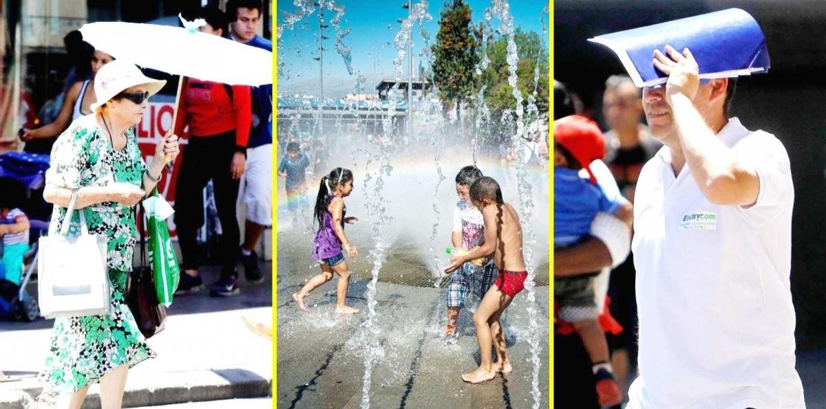 Hasta 36°C en Santiago: Actualizan alerta por altas temperaturas en tres regiones de la zona centro del país