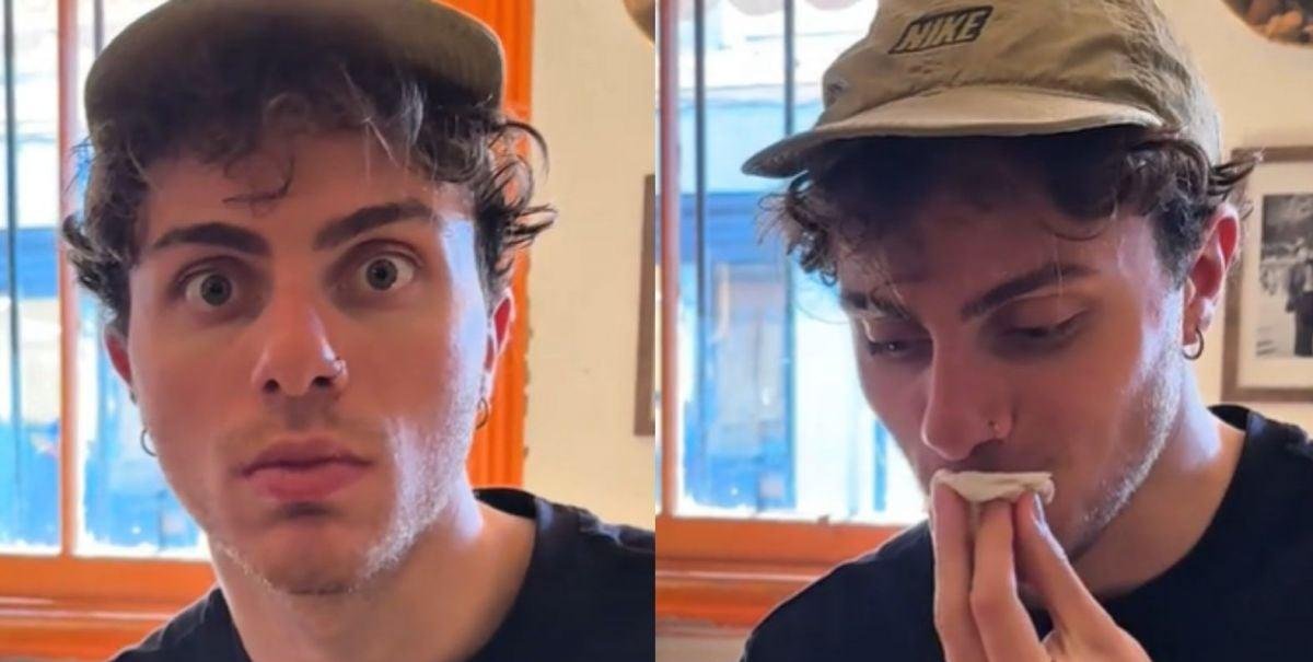 "No tiene sentido": El plato chileno que conquistó a influencer italiano