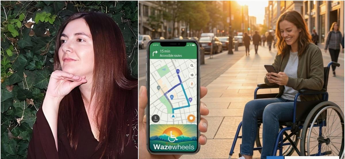 Escritora chilena Maite Sasia busca liderar accesibilidad urbana mundial con plataforma WazeWheels