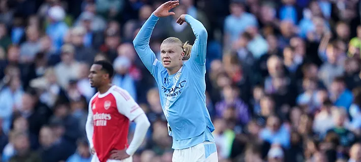 Manchester City venció al Arsenal y la lucha por el título de la Premier quedó al rojo vivo