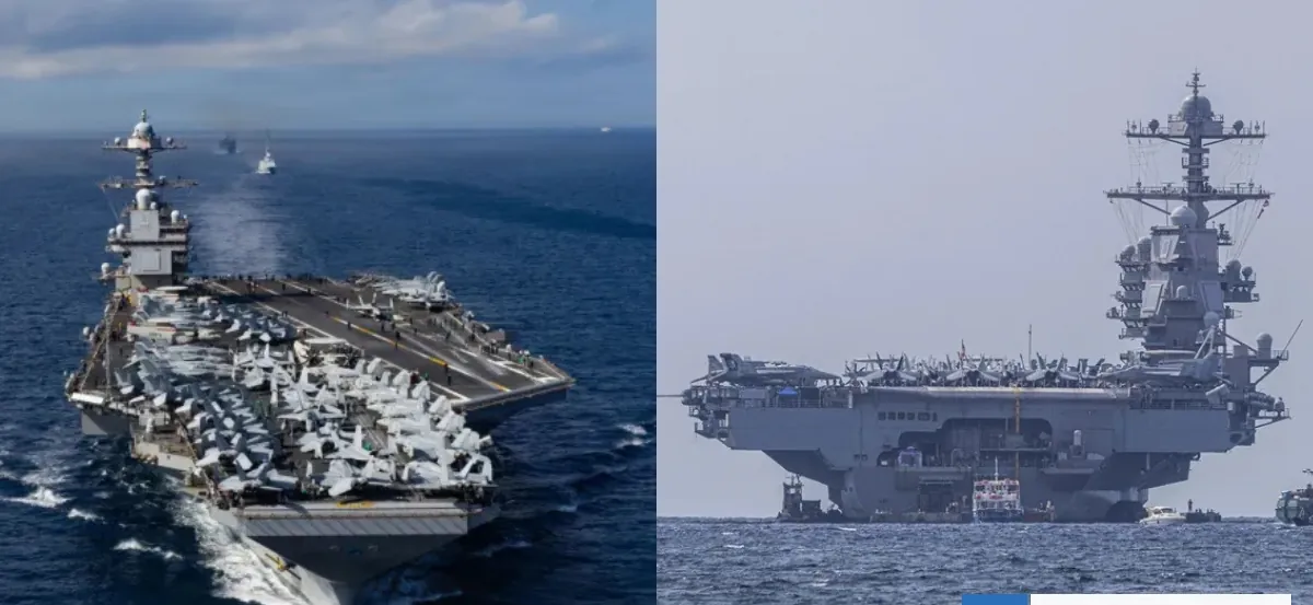 USS Gerald R. Ford, el portaaviones más poderoso del mundo, deja Medio Oriente para volver a EEUU