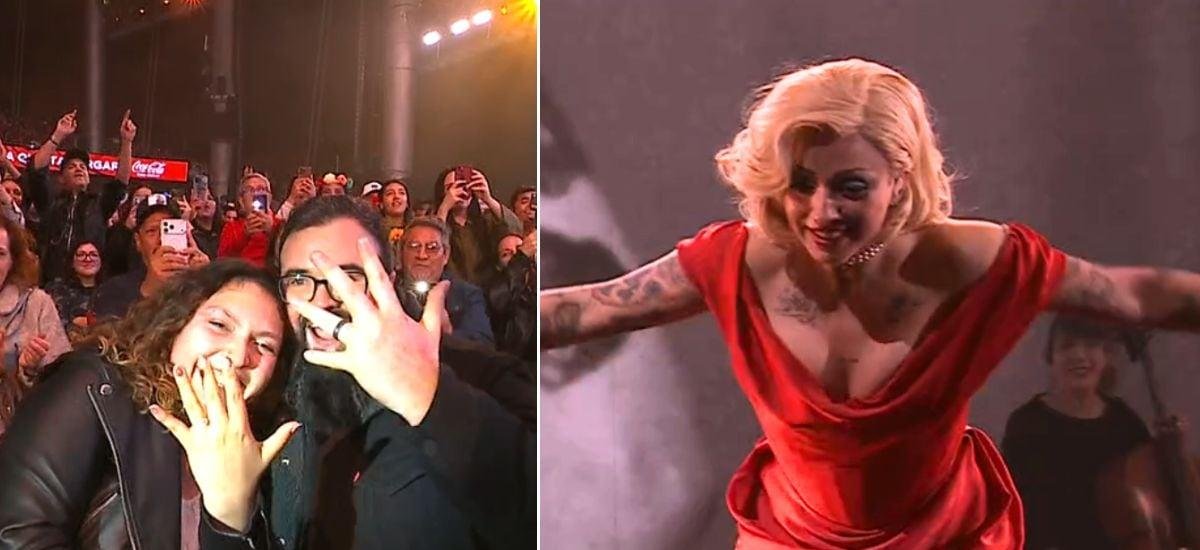 La especial pedida de matrimonio en pleno show de Mon Laferte en Viña: inesperado detalle hizo explotar al público