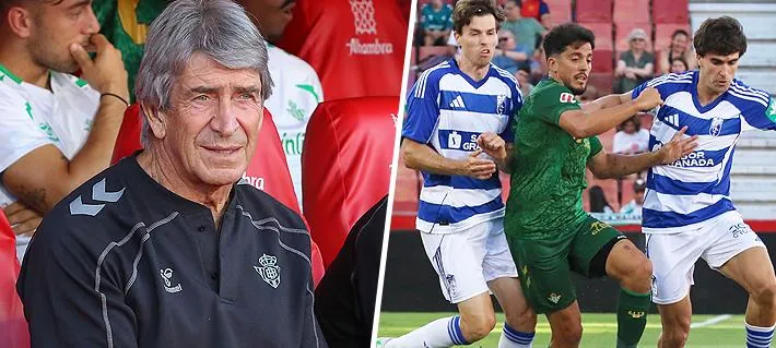 El Betis de Pellegrini pierde un "amistoso de pocos amigos" ante Granada y recibe críticas en la pretemporada