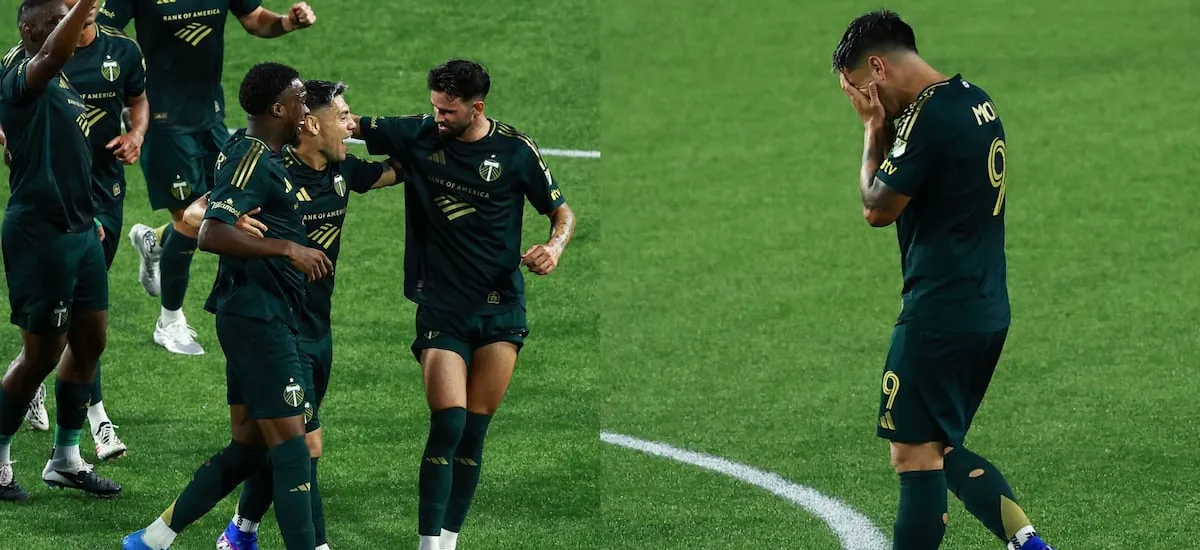 Un doblete para remontar, lágrimas y una tremenda ovación: la emocionante despedida de Felipe Mora del Portland Timbers