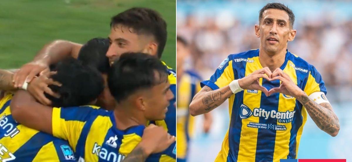 Con golazo de Di María y Pizarro titular: Rosario Central sorprendió a Racing en La Liga de Argentina
