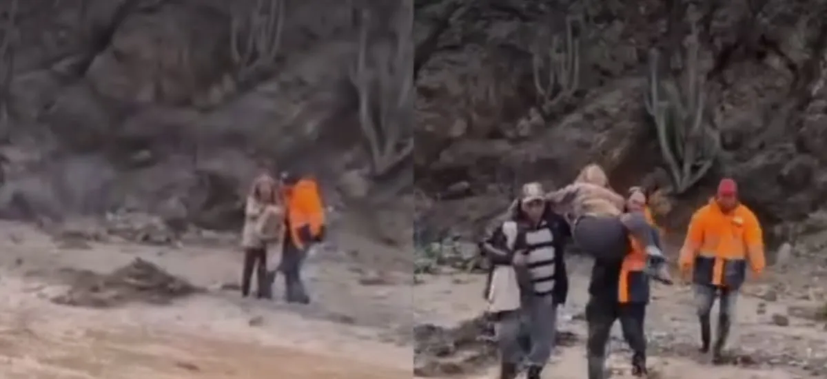 “Dios es grande”: el rescate de mujer que estaba desaparecida en región de Atacama tras fuertes lluvias