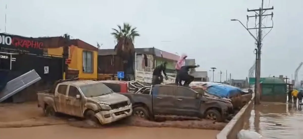DMC actualiza pronóstico para Antofagasta: lluvias continuarán hasta la madrugada de este miércoles