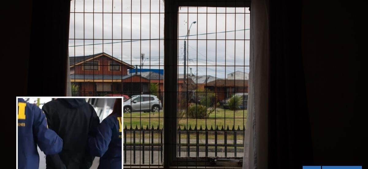 Detienen a sujeto acusado de secuestrar a conviviente: la encerró en casa con barrotes en sus ventanas