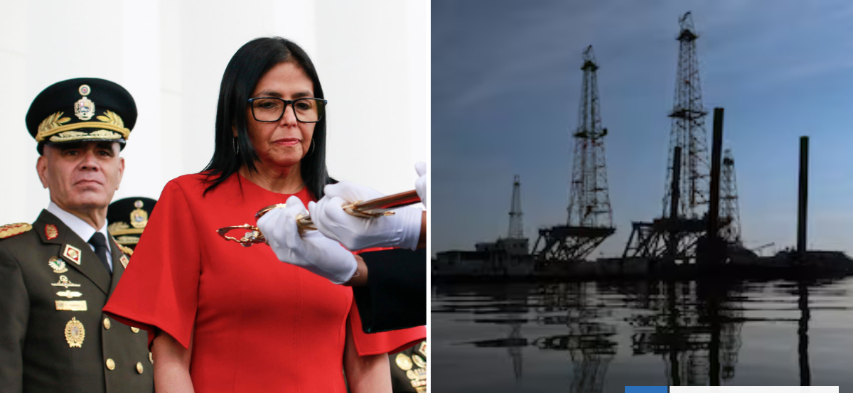 Delcy Rodríguez logra acuerdo petrolero clave con EEUU para vender crudo, pero bajo supervisión