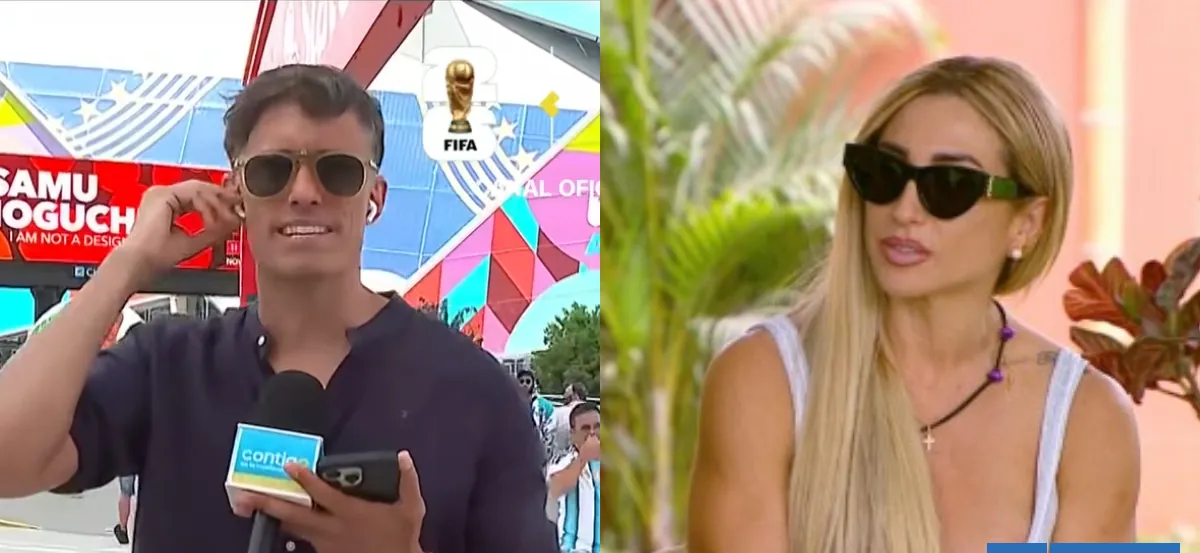 "Muy simpática": Roberto Cox tuvo que responder a piropos de Nicole Moreno