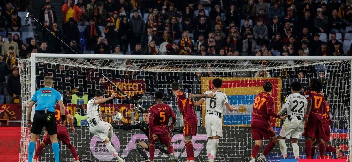 Juventus dejó a la Roma con las ganas de festejar en el Olímpico: agónico y emotivo empate en Serie A