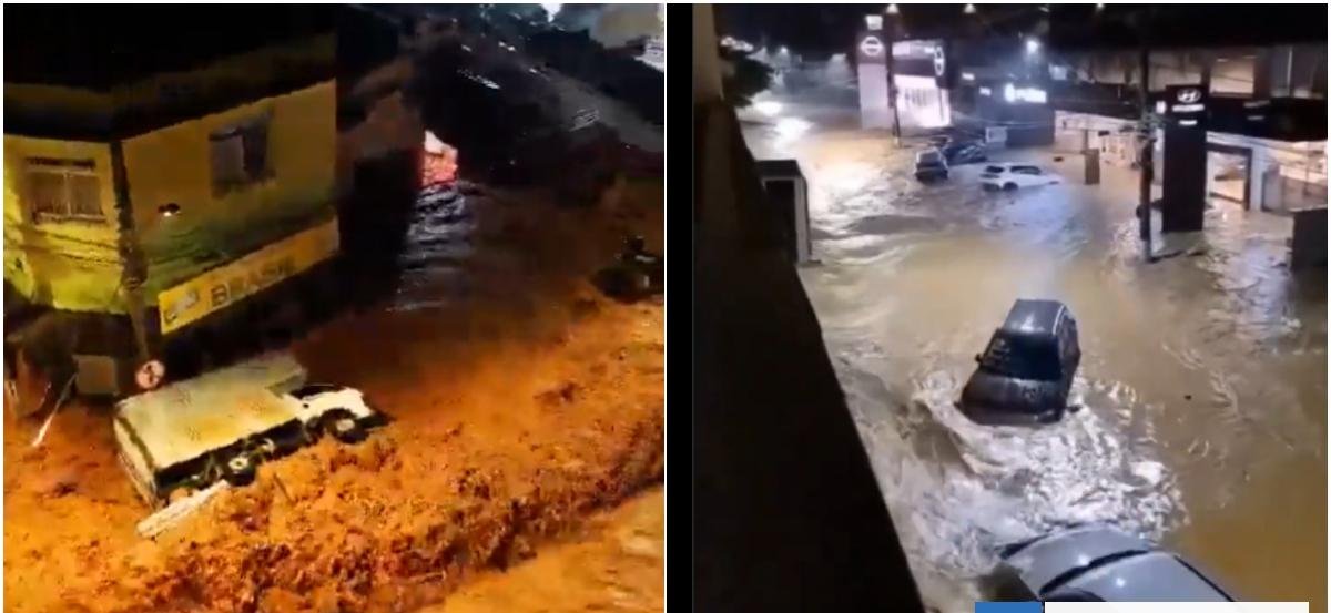VIDEOS | Torrenciales lluvias dejan al menos 20 muertos y varios desaparecidos en Brasil