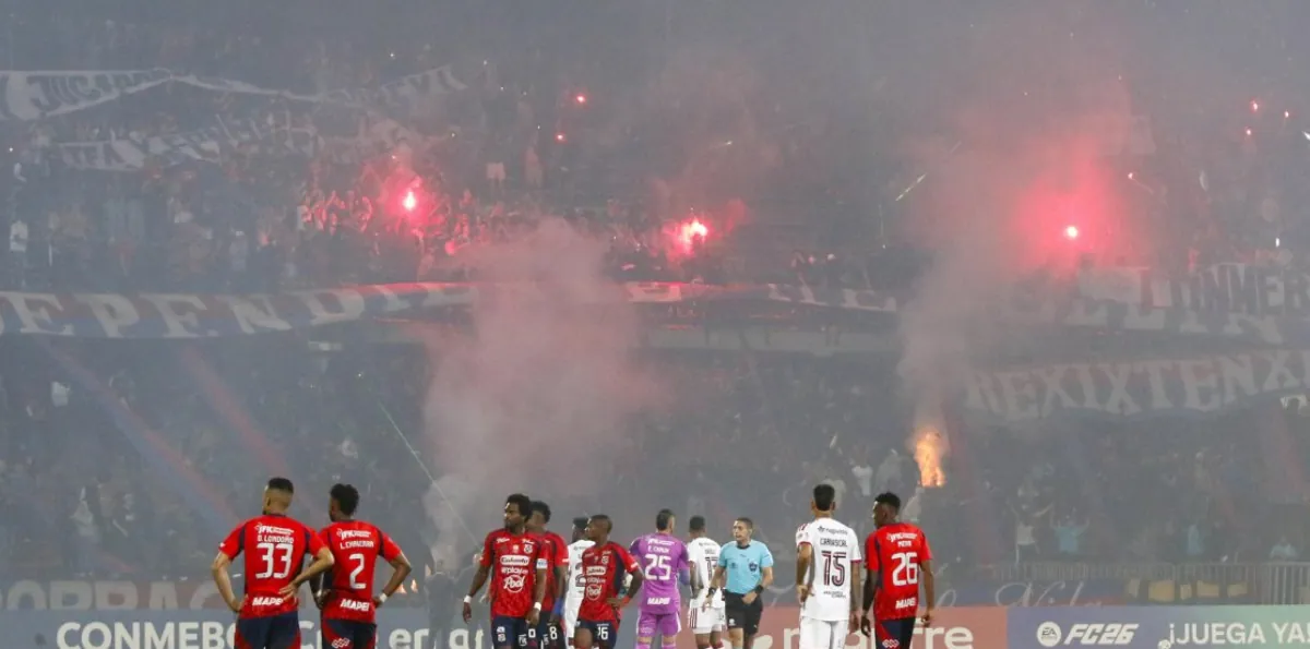 Conmebol castigó a Independiente Medellín y decretó triunfo de Flamengo en la Libertadores