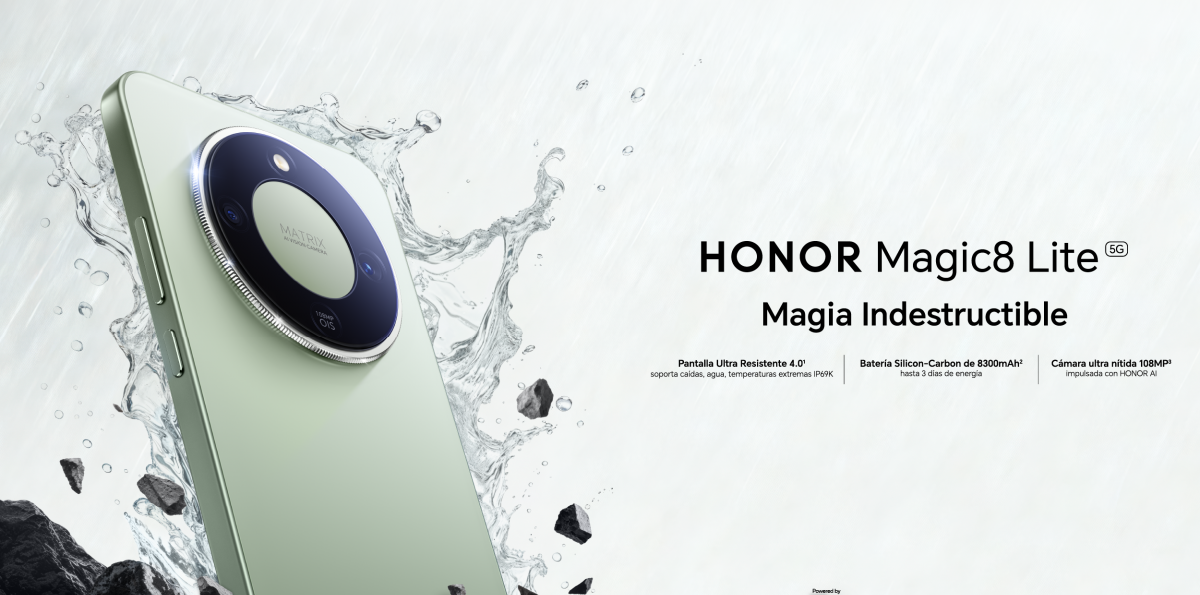 HONOR Magic8 Lite llega a Chile: resistencia extrema, gran autonomía y experiencia potenciada por IA