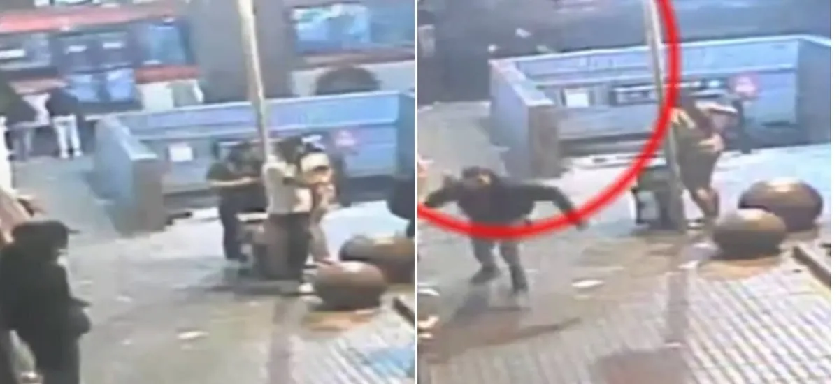 PDI esperaba pizza cerca del Metro: detective abatió a delincuente que lo apuñaló en medio de asalto en Estación Central - La Cuarta