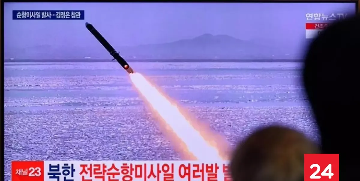 Corea del Norte lanza diez misiles balísticos hacia el mar de Japón