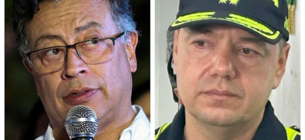 Comandante de policía acusado por Petro de participar en un complot en su contra niega los hechos: “Una locura”