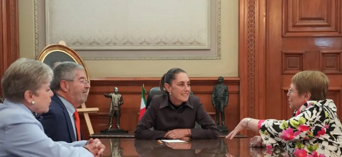 “Es ideal para dirigirla”: Las razones de Sheinbaum para mantener apoyo a Bachelet para la ONU