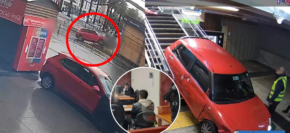 Libre y con licencia suspendida queda conductor imputado por fatal accidente en estación de Viña