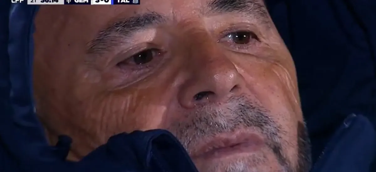 Amurrado y con cara de pena: Sampaoli se desmoronó tras nueva derrota de Talleres