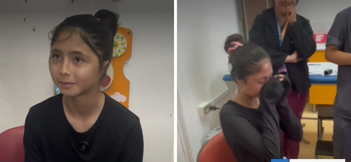 VIDEO | Paula, la niña chilena que escuchó por primera vez gracias a implante óseo