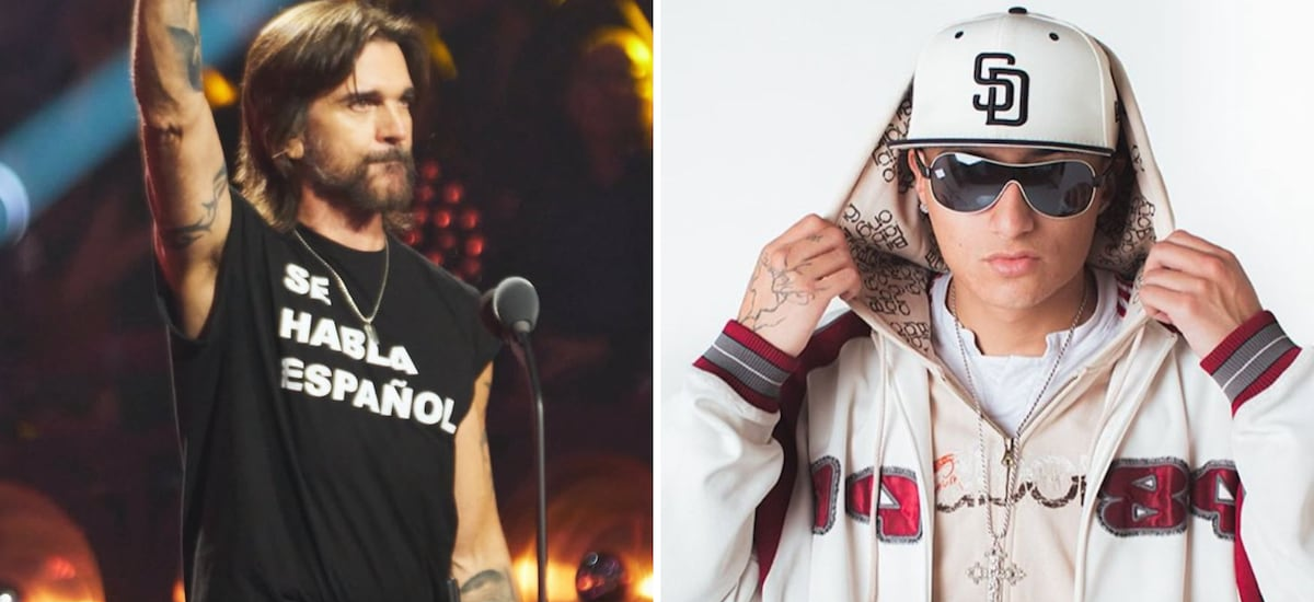 El paso de Juanes por Chile y el cruce de “La camisa negra” con un joven Sinaka en 2021