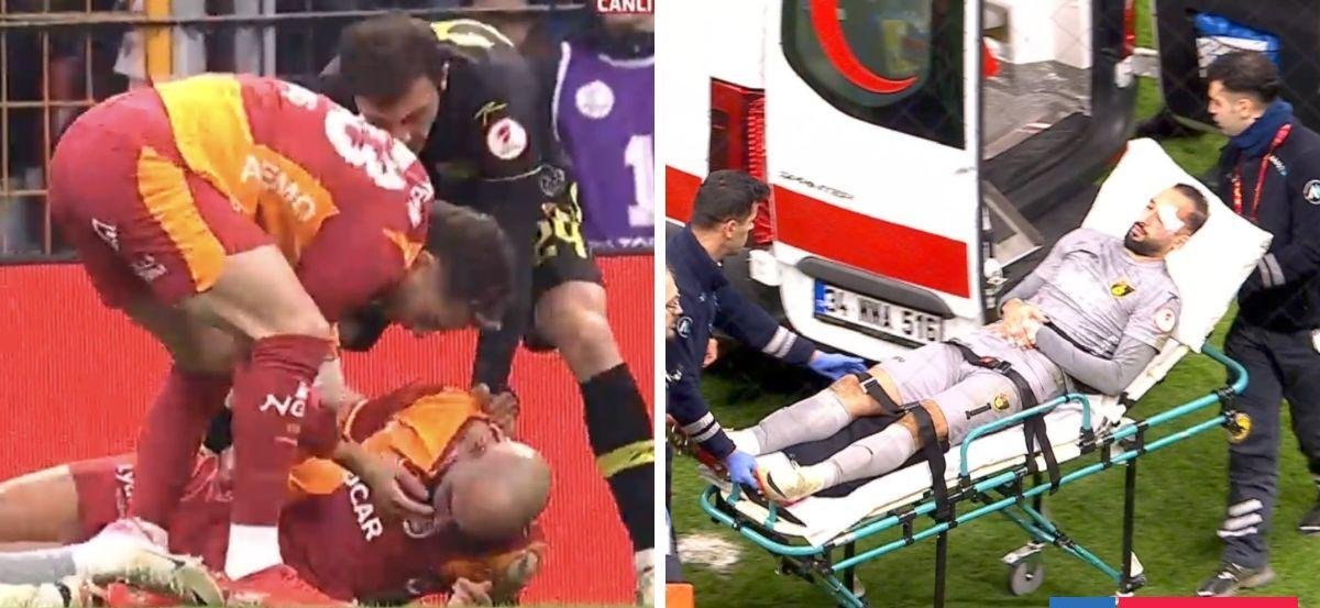 Impactante choque de cabezas enmudeció partido en Copa de Turquía: jugadores terminaron en hospital