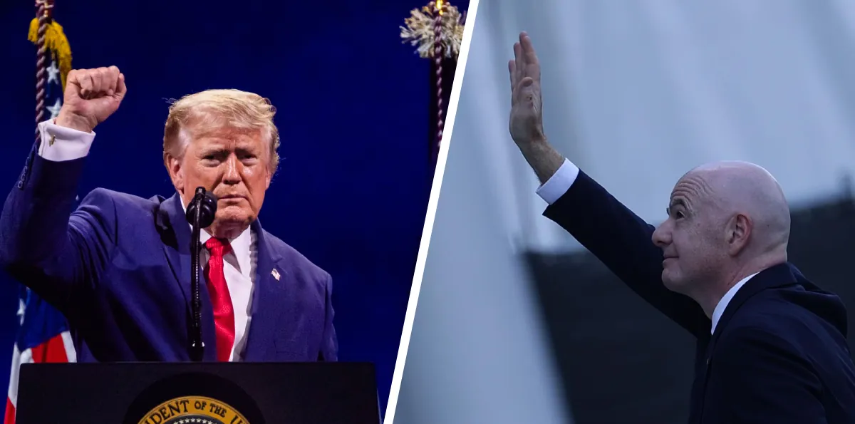 New York Times: Trump llamó a Infantino para pedir revisión de la roja a Balogun