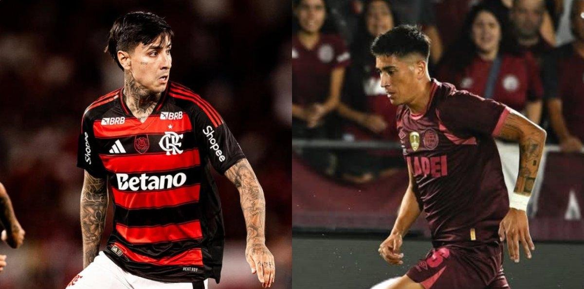 Flamengo de Erick Pulgar quiere derribar a Lanús de Matías Sepúlveda por la Recopa Sudamericana