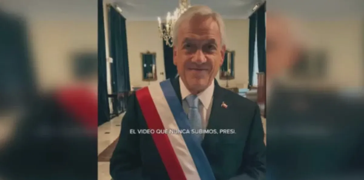 “El video que nunca subimos, presi”: el emotivo registro de Piñera en el cambio de mando 2022