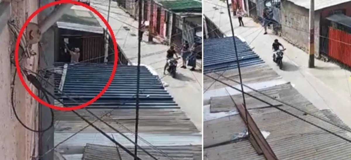 “¡Te vai a morirte, hijo de la...!“: el video clave tras captura de pistolero que alertó a vecinos con disparos a casa