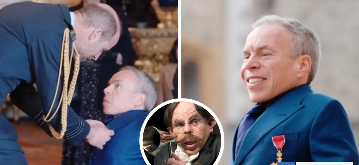 Príncipe William condecora a actor de ’Harry Potter’ con la Orden del Imperio Británico