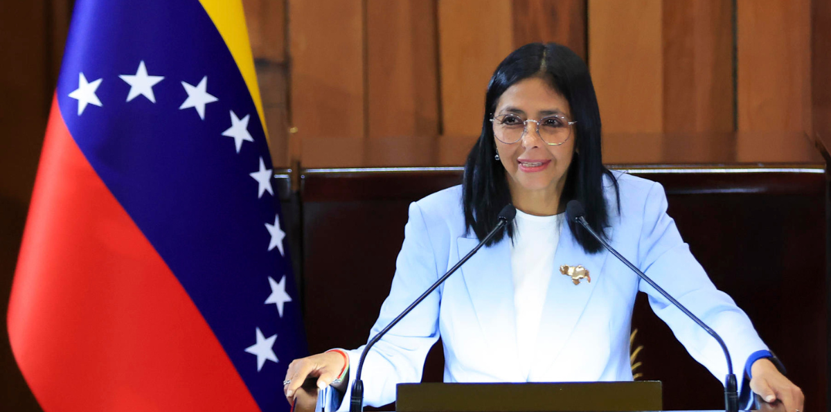 Delcy Rodríguez propone ley de amnistía general para presos políticos en Venezuela