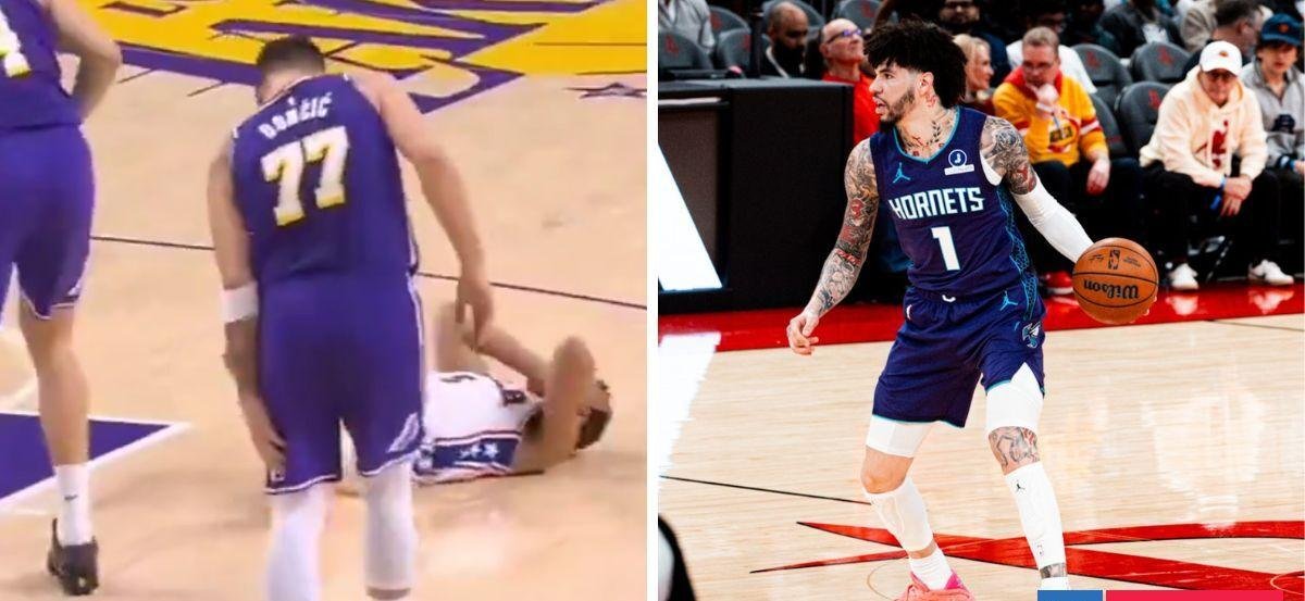 NBA: Lakers se sobreponen a lesión de Doncic para vencer a 76ers y Hornets derrota de visita a Rockets