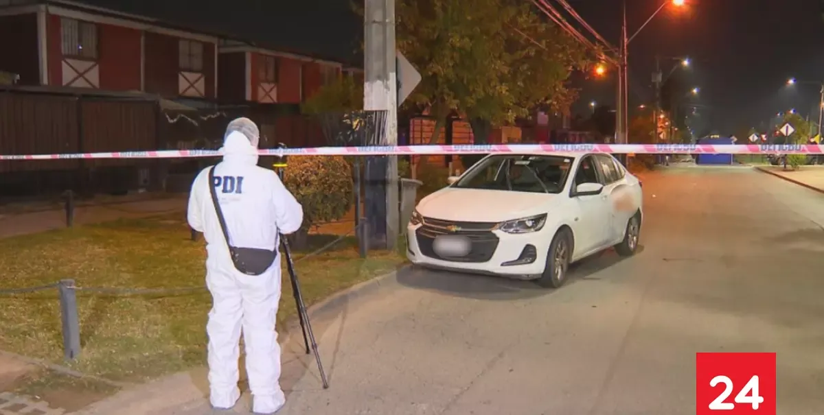 Homicidio en Puente Alto: conductor murió en plena vía pública